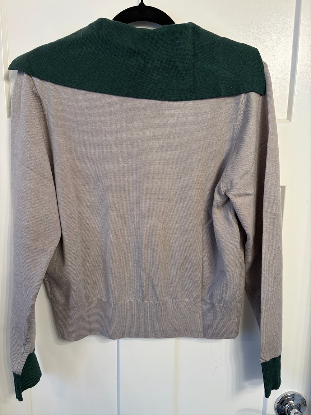 NWT Area stars Two-Tone Cardigan Sweater XL - Picture 3 of 3